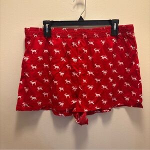 Victoria’s Secret/PINK Women’s Red Sleepwear Boxers Size XL *New With Tags*